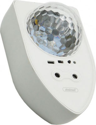 Διακοσμητικό Φωτιστικό LED Party Light Star Projector RGB Andowl Q-RG με Ηχείο και Τηλεχειριστήριο